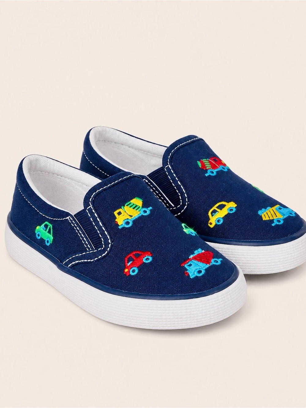 GYMBOREE Slip On Cars 🚗🚕🚙 Sneakers Size 8